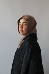 CAGOULE EN MAILLE FINE Noir